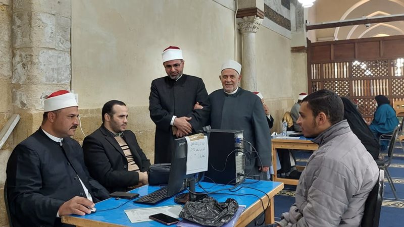 جانب من الاختبارات