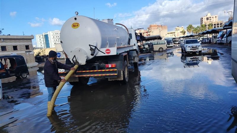 رفع مياه الأمطار