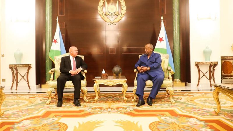 رئيس جيبوتي يستقبل