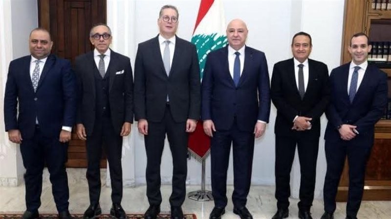 عون خلال استقبال