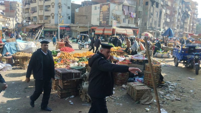 جانب من حملة إزالة