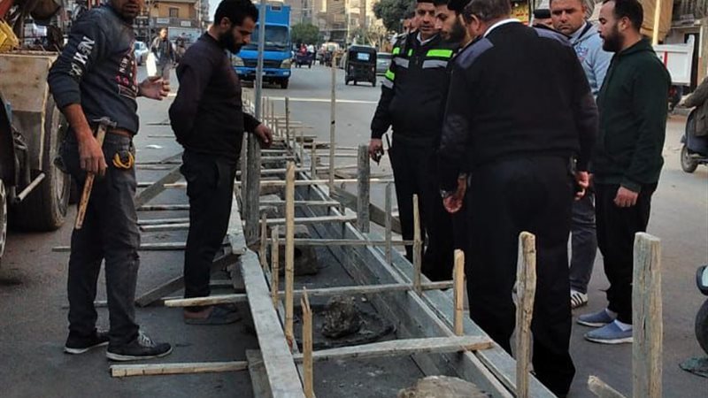 جانب من بدء تطوير