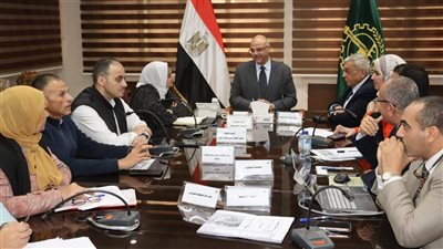محافظ القليوبية يبحث مستجدات المخطط التفصيلي لمنطقة العكرشة