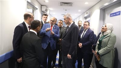 وزير الصحة التركي يزور معهد ناصر للبحوث والعلاج