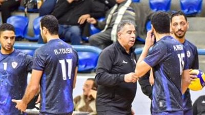 سبورتنج يهزم الزمالك 3-2 فى دورى رجال الطائرة