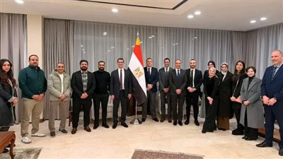 لقاء السفير المصري في سول مع أعضاء الجالية المصرية بكوريا الجنوبية