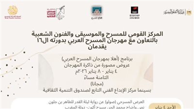 «القومي للمسرح» يعرض خمسة عروض فائزة من ذاكرة المهرجان