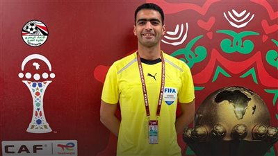 كاف يختار عزب مساعد حكم فيديو في مواجهة جنوب أفريقيا والكاميرون بالكان