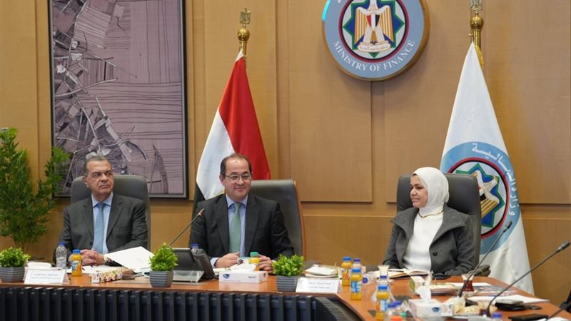 وزير المالية خلال