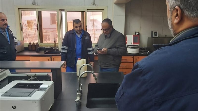 جانب من الجولة الميدانية