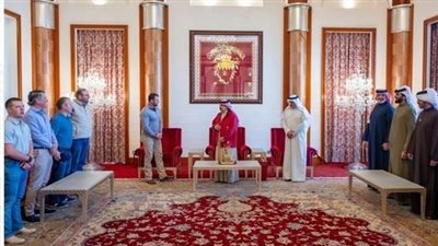 عاهل البحرين يتلقي وفدًا من أعضاء الكونجرس الأمريكي