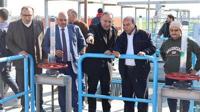 رئيس مياه الغربية يوجه بسرعة إنهاء مشروعات الصرف الصحي بقطور