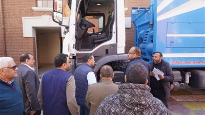  مياه الشرب بسوهاج تدفع بثلاث معدات بقيمة 25 مليون جنيه