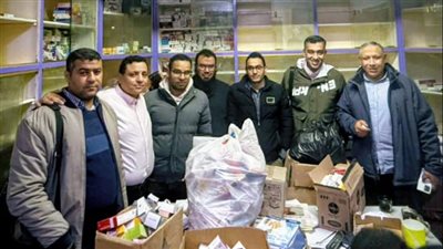 التحفظ على كميات كبيرة من الأدوية في صيدلية غير مرخصة بأسيوط