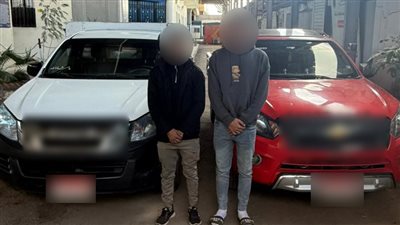 ضبط سائقين يقودان سيارتين برعونة بالغربية 
