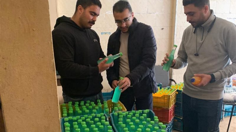 جانب من الحملات والمضبوطات