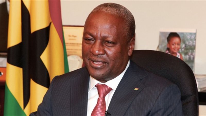 الرئيس الغاني، جون