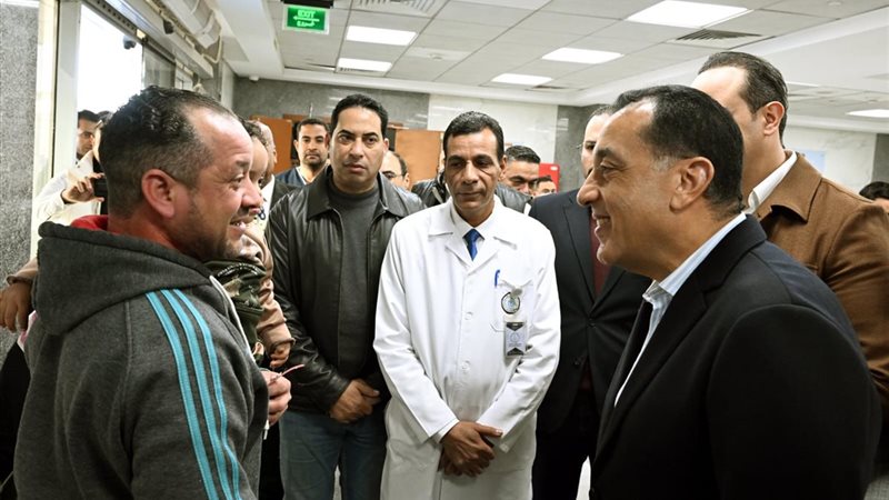 مصطفى مدبولى خلال