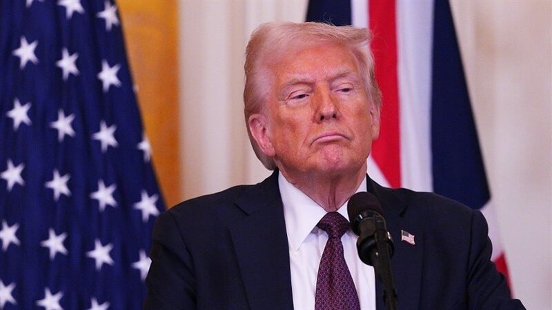 الرئيس الأمريكي دونالد