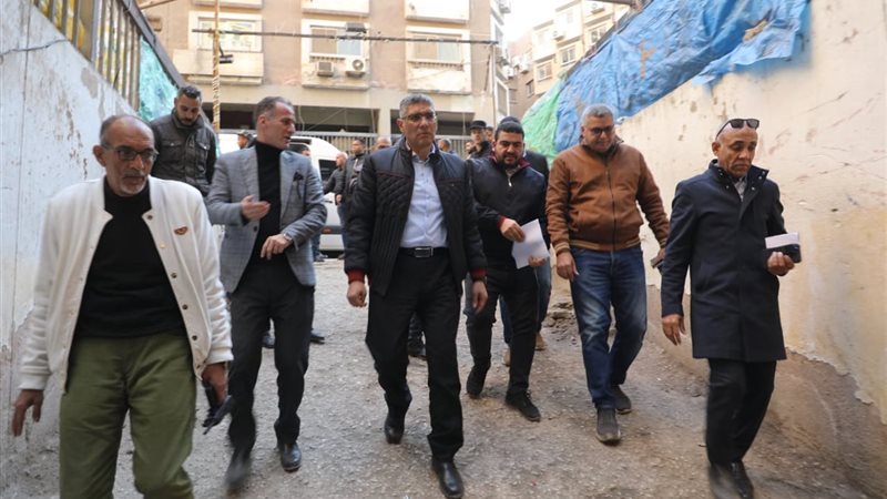 محافظ الجيزة خلال