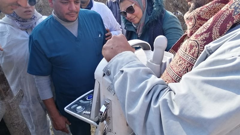 جانب من فعاليات القافلة