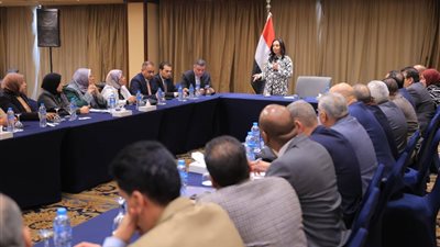 مايا مرسي تلتقي مديري مديريات التضامن الاجتماعي بالمحافظات