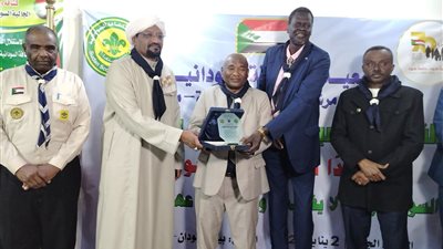  الكشافة السودانية تحتفل بالذكرى الـ70 لاستقلال السودان في مصر