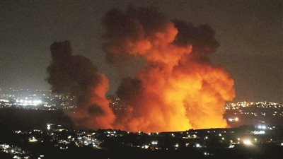 جيش الاحتلال يشن غارات على مواقع في لبنان