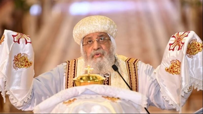 البابا تواضروس خلال