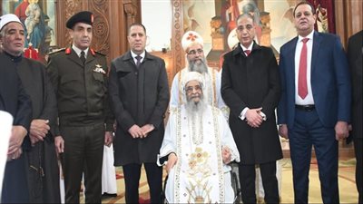 محافظ الفيوم يزور الكنائس لتقديم التهنئة للإخوة الأقباط بعيد الميلاد المجيد