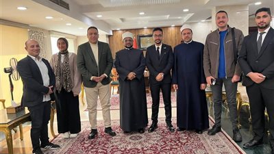 أمين «البحوث الإسلامية» يستقبل وفد الاتحاد المصري للكيانات الشبابية 