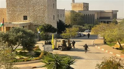 الاحتلال الإسرائيلي يقتحم جامعة بيرزيت برام الله ويطلق الرصاص الحي 