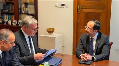 وزير البترول يلتقي رئيس قبرص لبحث سبل تعزيز التعاون في مجال الطاقة