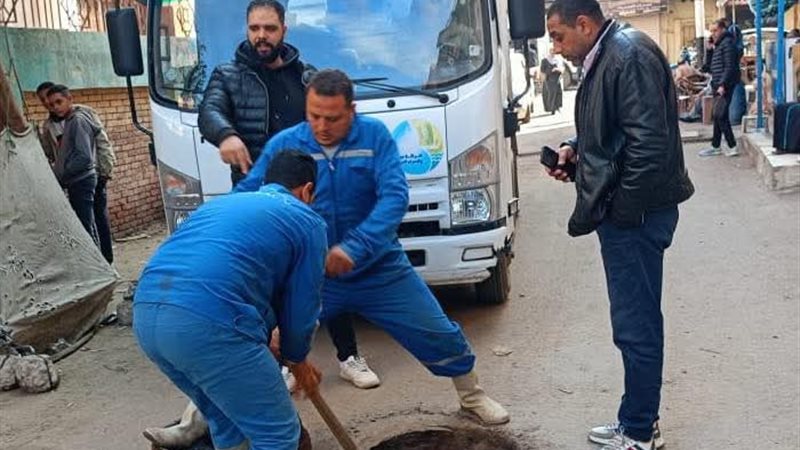 صيانة شبكات الصرف