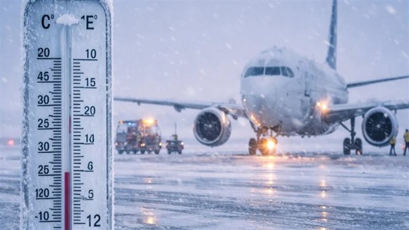 الثلوج تغطي شمال