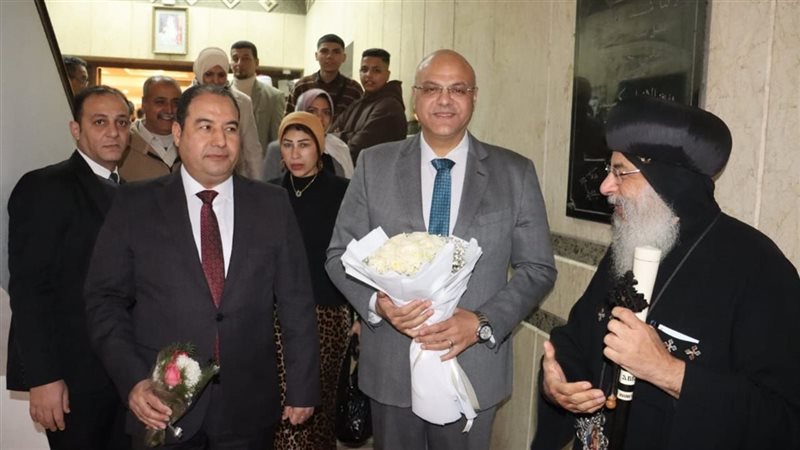 محافظ القليوبية ومدير