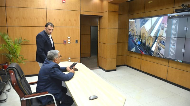 متابعة المحافظ لحالة