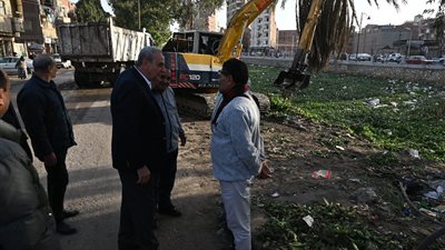 محافظ الغربية يتابع مشروع محور محلة منوف وتطهير ترعة القاصد