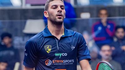 علي أبو العينين يتأهل إلى نهائي بطولة ريتش فينوس كراتشي المفتوحة 