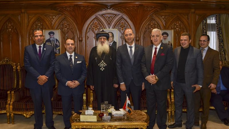 وفد نادى قضاة طنطا