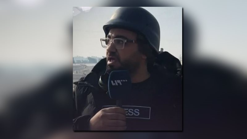 مراسل تليفزيون سوريا