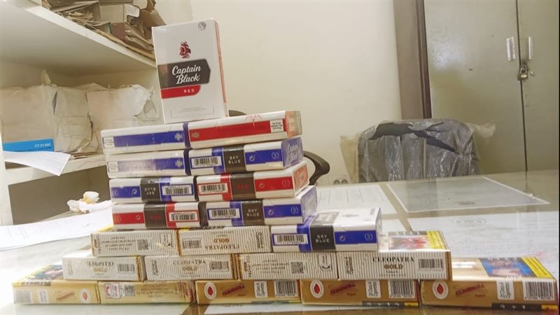 بعض المضبوطات 