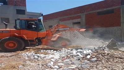 ضمن الموجة الـ 28.. إزالة 14 حالة تعد على أملاك الدولة والأراضي الزراعية