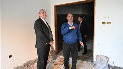 محافظ الغربية يتفقد أعمال مشروع إنشاء المبنى الإداري الجديد