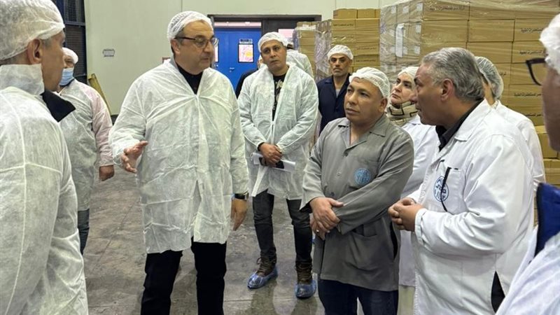 جانب من الزيارة