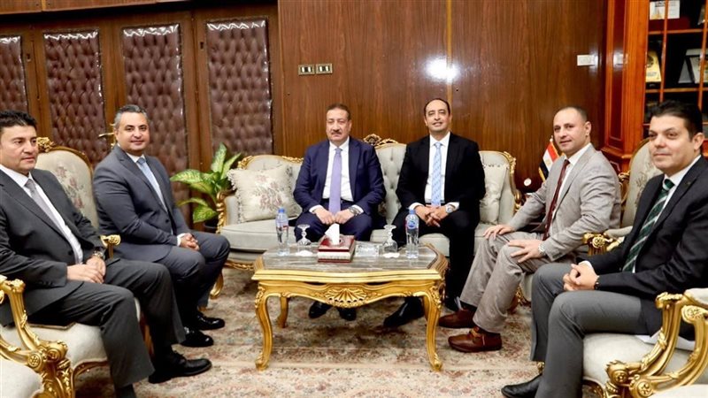لقاء محافظ المنوفية