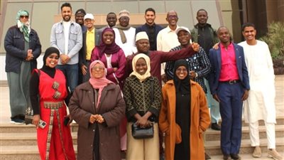 وفد الإذاعيين الأفارقة الناطقين بالعربية يزور مدينة الإنتاج الإعلامي