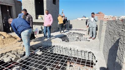 إزالة مبنى مخالف يضم 4 طوابق ضمن الموجة الـ 28 بكفرالشيخ