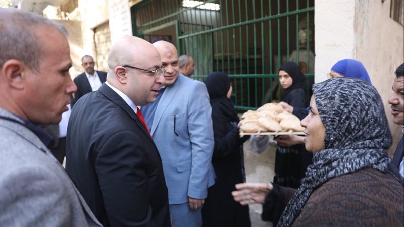 محافظ بني سويف يتفقد