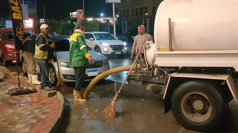 رفع مياه الأمطار